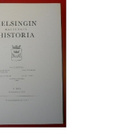 Helsingin kaupungin historia   IV : 1 osa 1955 1.p. - pikkukuva 2