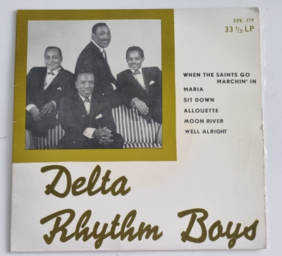 7" LP 33-1/3 - Delta Rythm Boys - Gala FKP-719