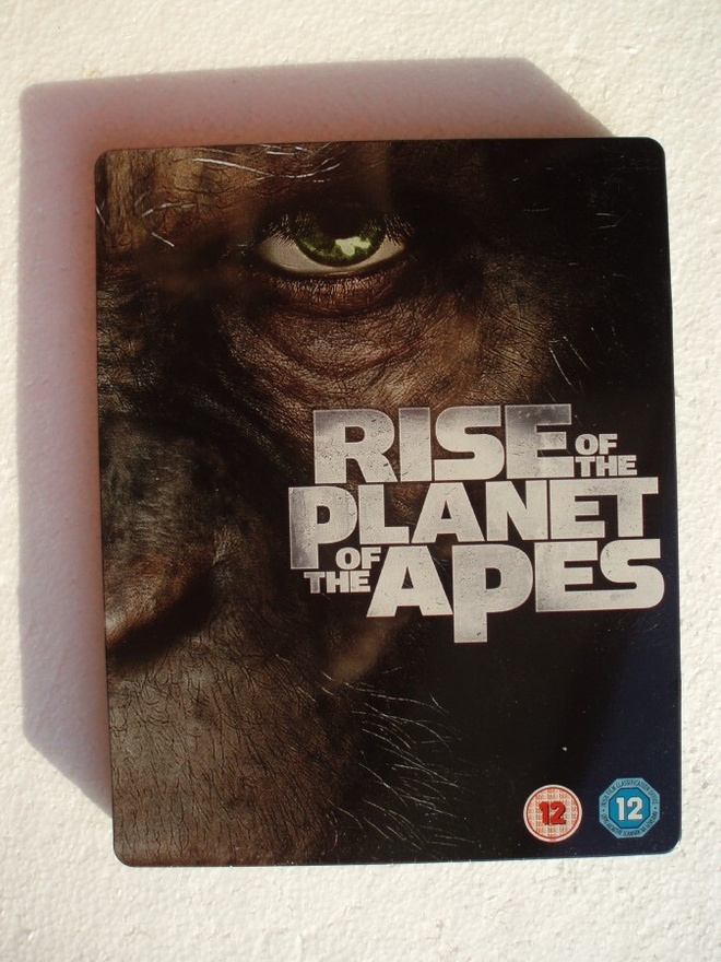 Apinoiden planeetan synty Blu-ray + DVD steelbook