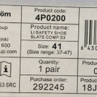 Lindström 4P0200 turvakengät (koko 41) - pikkukuva 3