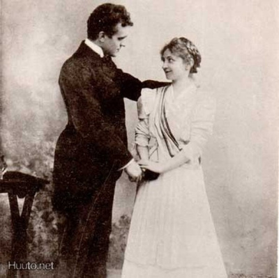 TEATTERI / Alt Heidelberg - Träger & Steinschreiber. 1900-l.