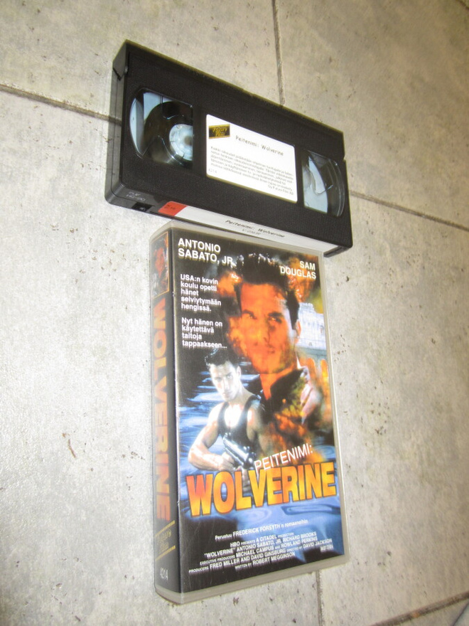 Wolverine Videotape (small tape clamshell) Future Film 4214