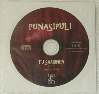 TJ Saarinen • Punasipuli CDr-Single