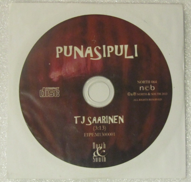TJ Saarinen • Punasipuli CDr-Single