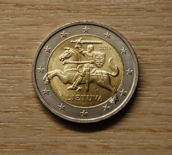 2 euro Liettua 2015