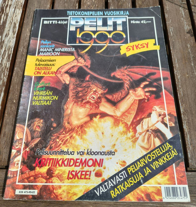 Tietokonepelien vuosikirja PELIT 1990 syksy