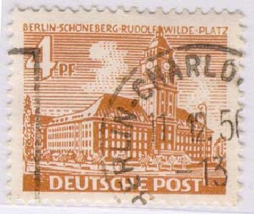 Berlin Mi 43 Wz X o