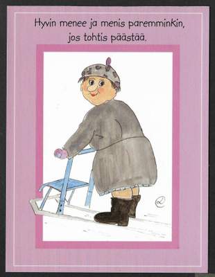 Hyvin menee ja menis par... - Liisa-Cristiina Laaksonen