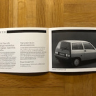 Esite Lancia mallisto, 1988, Thema Prisma Y10 - pikkukuva 5