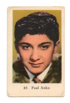 Purkkakuva n:o 85 PAUL ANKA  Purukumikuva