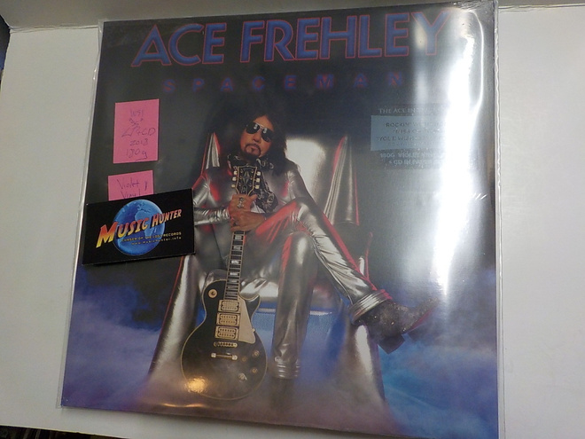 ACE FREHLEY - SPACEMAN UUSI LP & CD (+)