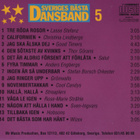 Sveriges Bästa dansband - 1996 - Vol. 5 - CD - pikkukuva 2