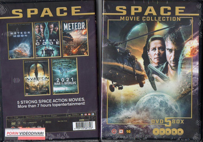 space movie collection	(33 028)	UUSI	-FI-	DVD		(5)			5 movie