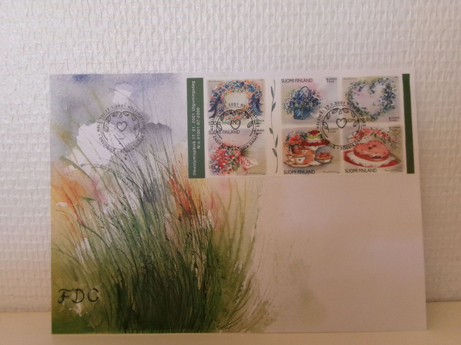 FDC- ensipäiväkuori - Ystävyydellä - 2001