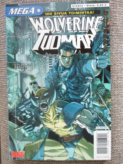 MEGE 5/2024 WOLVERINE & TUOMARI - 100 SIVUA TOIMINTAA