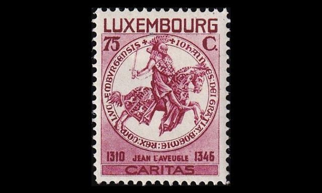Luxemburg 261 ** Lastenapu 75 + 15 C (1934)