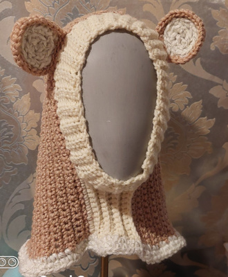Alina´s Handmade käsityö HUPPUHATTU + korvat