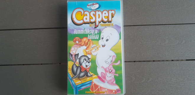 VHS: Casper - Kummituksia Ja Hälinää (1979/1995)