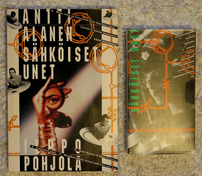 Antti Alanen - Sähköiset unet (1992) kirja +  VHS