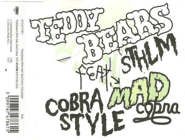 Teddybears Sthlm • Cobrastyl CD Minimax-Single