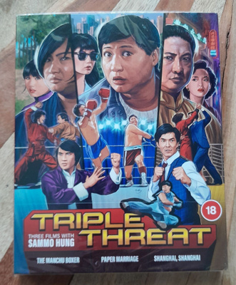 Triple Threat : Three Films With Sammo Hung (EUREKA! / OOP)