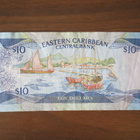 Eastern Caribbean Central Bank Ten Dollars - pikkukuva 2