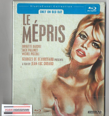 Le Mepris (76 411) UUSI -GB- BLU-RAY digiback, SF-TXT