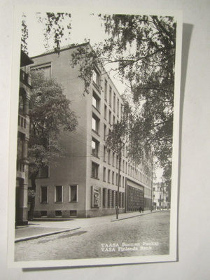 VANHA Postikortti Vaasa 1950-l Alkup.Mallikappale