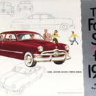 1950 Ford Custom Six PRESTIGE esite - KUIN UUSI - 12 sivua - pikkukuva 1