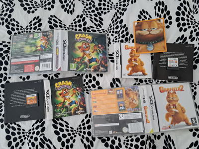 Crash -mind over mutants /garfield 2 ds pelit