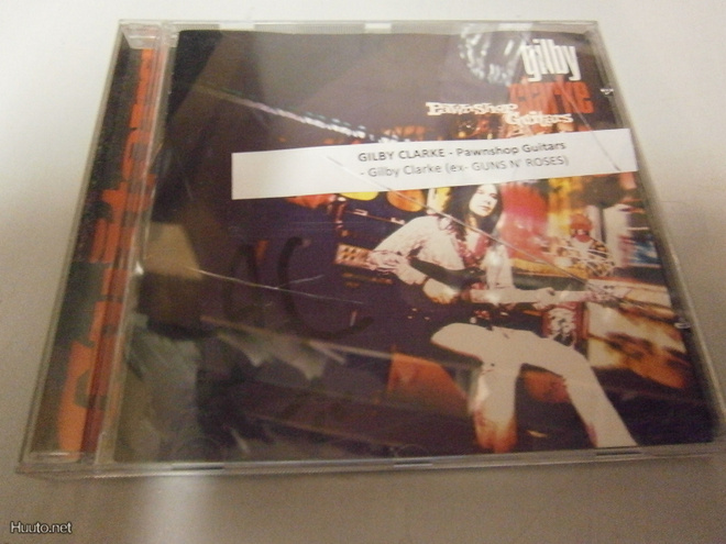 GUNS N ROSES - GILBY CLARKE PAWNSHOP GUITARS CD NIMMARILLA