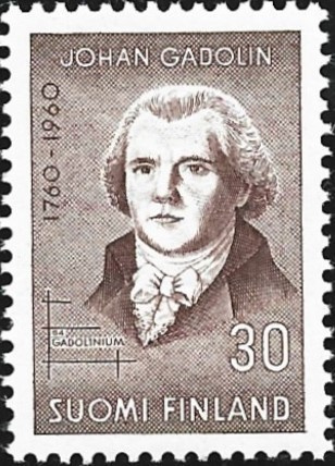 1960 Johan Gadolinin syntymästä 200 v ** LaPe 519