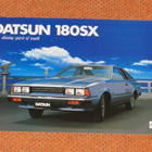 1979 Datsun 180 SX Silvia esite - KUIN UUSI - 12 sivua - pikkukuva 1
