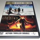 Double Pack: The Chronicles Of Riddick, Serenity (DVD) -40% - pikkukuva 1