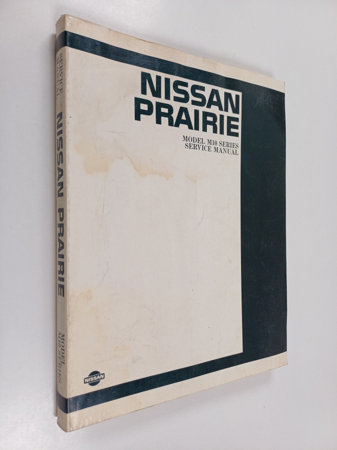 Nissan praire : Model M10 series service manual