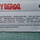 TOMMY BERGS Dansgoa låtar 1MK1581 1984 Sweden - pikkukuva 2