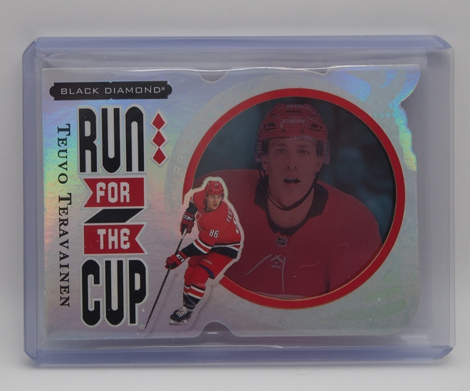 2020-21 Black diamond Run for the cup Teuvo Teräväinen /99