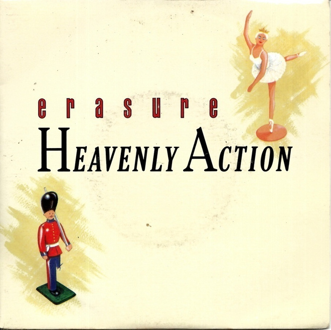 ERASURE: Heavenly Action / Don't Say No  7"kk