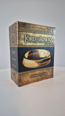 Lord of the Rings Extended Edition Blu-Ray boksi