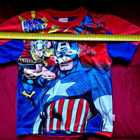 Marvel Captain America .Lasten t-paita koko L - pikkukuva 2