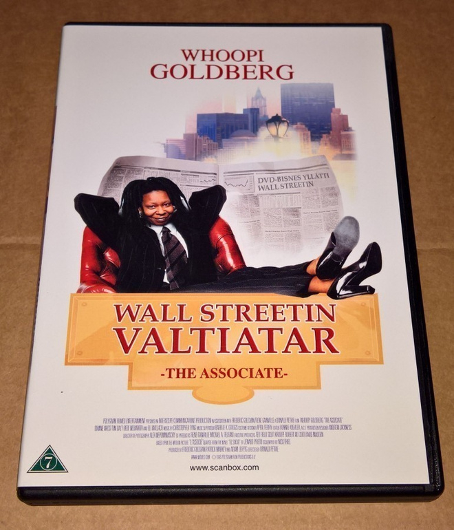 DVD WALL STREETIN VALTIATAR THE ASSOCIATE WHOOPI GOLDBERG