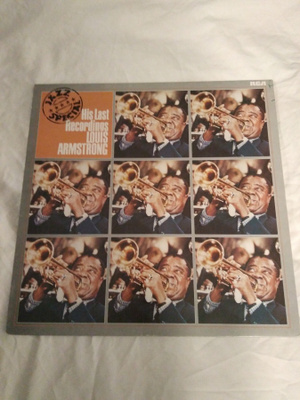 LOUIS ARMSTRONG - HIS LAST RECORDINGS    -   LP