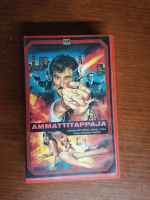 Ammattitappaja (1968) VHS - Harvinainen Big Partner
