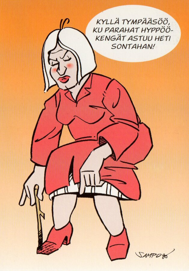 Sampo-huumorikortti