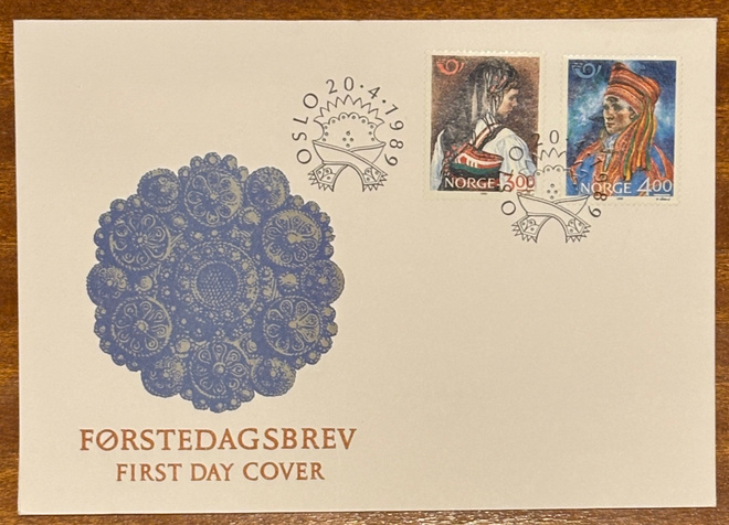 Ensipäiväkuori FDC Norge