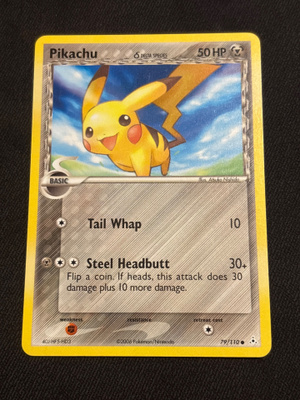Pikachu 79/110 EX Holon Phantoms