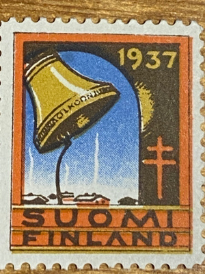 JOULUMERKKI KIRKONKELLO 1937**
