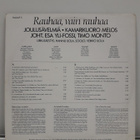 Kamarikuoro Melos - Rauhaa, Vain Rauhaa (LP) - pikkukuva 2