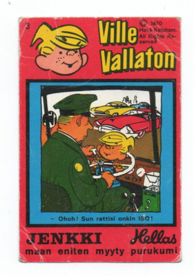 Purkkakuva Hellas VILLE VALLATON n:o  3
