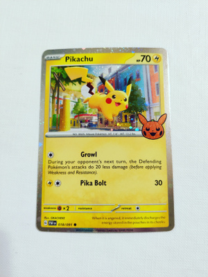Pikachu - 2023 Trick or Trade Pokemon Promo Holo